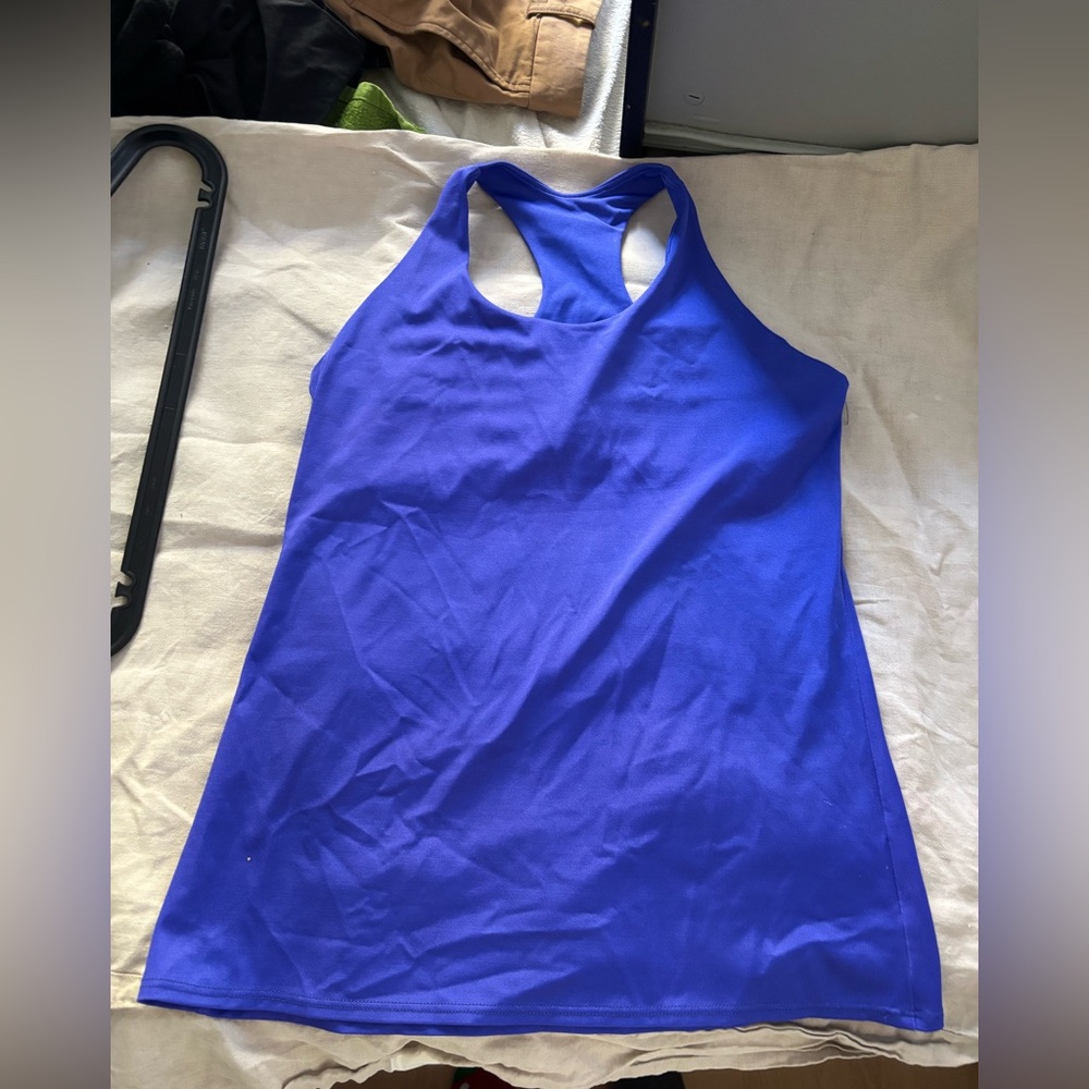 K-DEER Women's Royal Blue workout  Tank Top